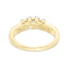 Thumbnail Image 2 of 0.45 CT. T.W. Diamond Past Present Future® Engagement Ring in 10K Gold