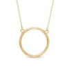 Thumbnail Image 1 of Circle Necklace in 10K Gold