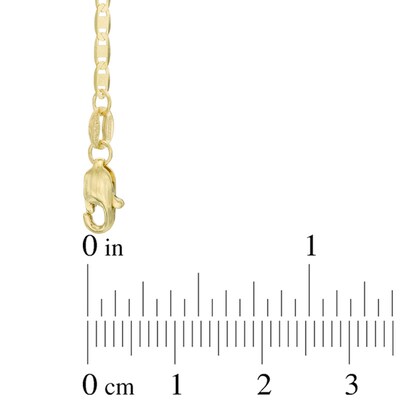 Ladies' 1.7mm Mariner Chain Necklace in Solid 10K Gold - 18"