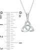 Thumbnail Image 1 of Celtic Trinity Knot Pendant in 10K White Gold