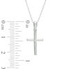 Stacked Cross Pendant in 10K Gold