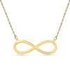 Thumbnail Image 0 of Sideways Infinity Necklace in 10K Gold