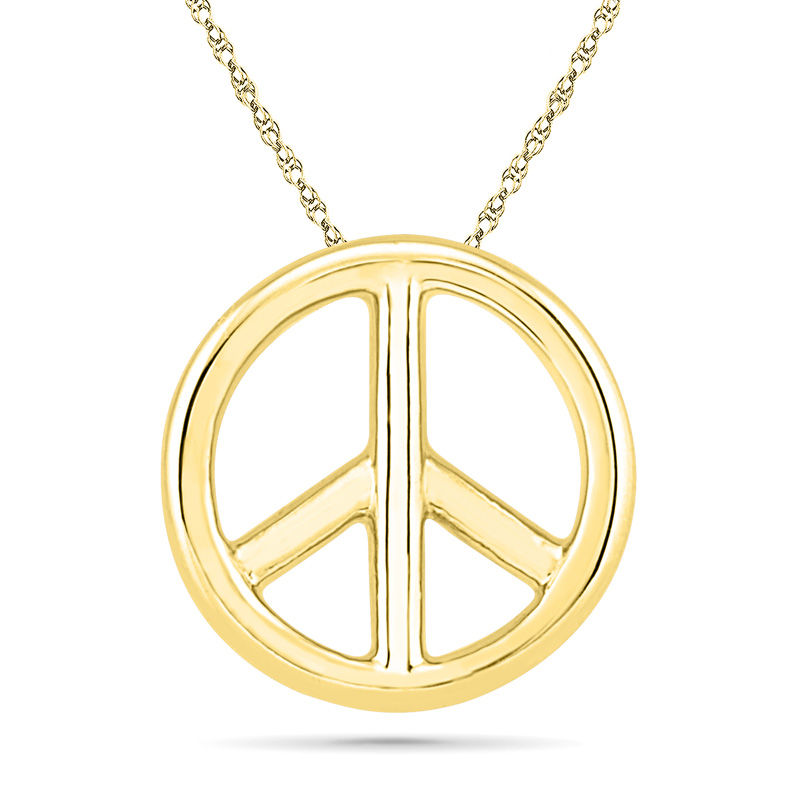 Men Love & Peace Charm Necklace | SHEIN IN