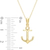 Thumbnail Image 1 of Anchor Pendant in 10K Gold
