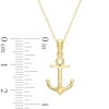 Thumbnail Image 2 of Anchor Pendant in 10K Gold