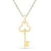 Thumbnail Image 0 of Clover Key Pendant in 10K Gold