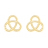Thumbnail Image 1 of Triple Loop Stud Earrings in 10K Gold