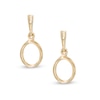 Thumbnail Image 0 of Open Circle Drop Earring in 10K Gold