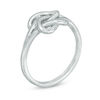Thumbnail Image 1 of Loose Knot Ring in 10K White Gold