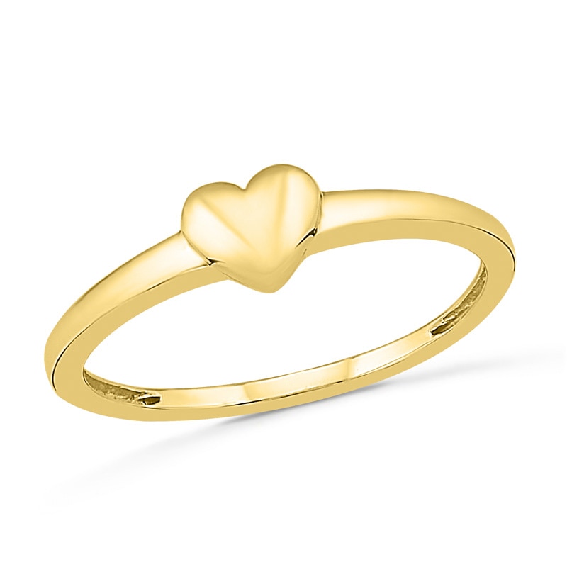 Main Image 1 of Heart Ring in 10K Gold