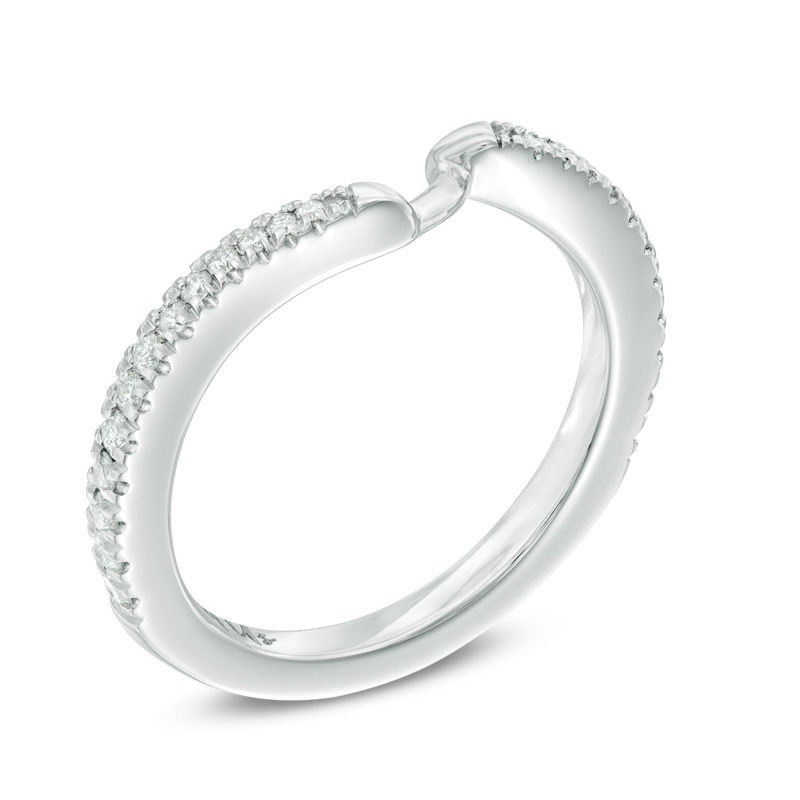 Ever Us™ 0.25 CT. T.W. Diamond Contour Band 14K White Gold