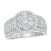 Thumbnail Image 1 of 1.50 CT. T.W. Composite Diamond Frame Engagement Ring in 14K White Gold