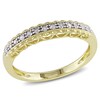 Thumbnail Image 1 of Diamond Accent Vintage-Style Heart Cutout Anniversary Band in 10K Gold