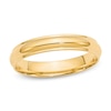 Men's 4.0mm Stepped Edge Wedding Band in 14K Gold