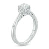 Thumbnail Image 1 of 1.00 CT. T.W. Certified Canadian Diamond Frame Engagement Ring in 14K White Gold (I/I1)