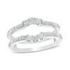 Thumbnail Image 1 of 0.30 CT. T.W. Diamond Frame Solitaire Enhancer in 10K White Gold