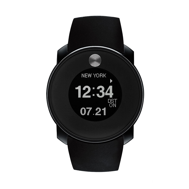 Main Image 2 of Men's Movado Bold® Strap Touch Watch with Black Dial (Model: 3600365)