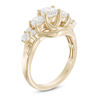 Thumbnail Image 1 of 1.50 CT. T.W. Certified Canadian Diamond Three Stone Engagement Ring in 14K Gold (I/I2)