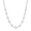 Thumbnail Image 0 of 2.00 CT. T.W. Composite Diamond Cushion Frame Station Necklace in 10K White Gold