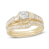 Thumbnail Image 0 of 1.00 CT. T.W. Baguette and Round Diamond Bridal Set in 14K Gold