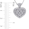 Thumbnail Image 3 of Diamond Accent Vintage-Style Beaded Heart Frame Locket in Sterling Silver