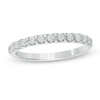 Thumbnail Image 0 of 0.25 CT. T.W. Certified Canadian Diamond Wedding Band in 14K White Gold (I/I2)