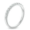 Thumbnail Image 1 of 0.25 CT. T.W. Certified Canadian Diamond Wedding Band in 14K White Gold (I/I2)