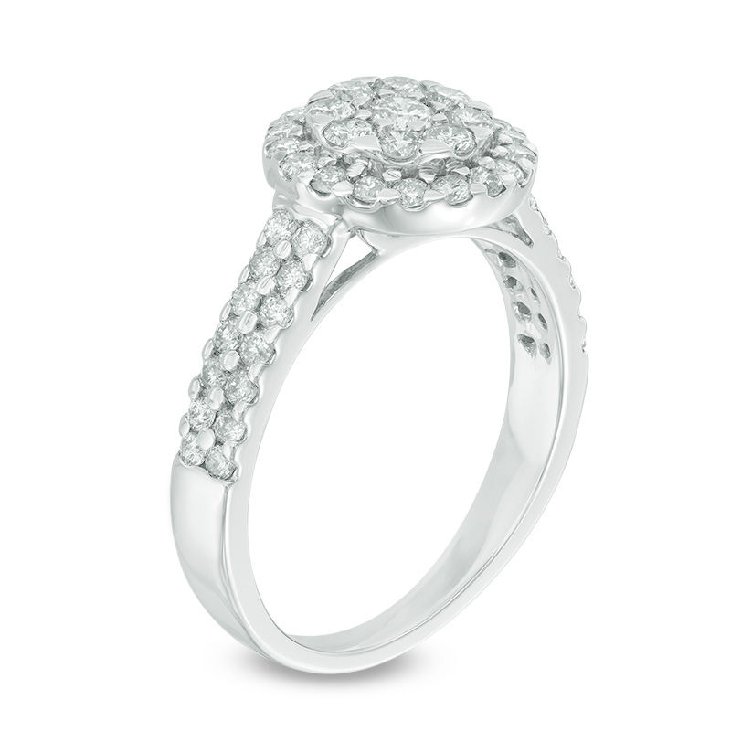 Composite on sale diamond ring