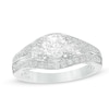 Thumbnail Image 0 of 1.15 CT. T.W. Diamond Split Shank Vintage-Style Engagement Ring in 10K White Gold