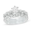 Thumbnail Image 1 of 0.95 CT. T.W. Diamond Bridal Set in 10K White Gold