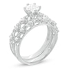 Thumbnail Image 1 of 0.95 CT. T.W. Diamond Bridal Set in 10K White Gold