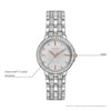 Thumbnail Image 2 of Ladies' Citizen Eco-Drive® Silhouette Crystal Watch With Silver-Tone Dial (Model: EW2340-58A)