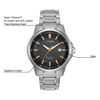 Thumbnail Image 1 of Men's Citizen Eco-Drive® Titanium Watch with Black Dial (Model: AW1490-50E)