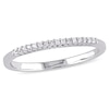 Thumbnail Image 1 of Ladies' Diamond Accent Anniversary Band in Sterling Silver