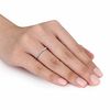 Thumbnail Image 3 of Ladies' Diamond Accent Anniversary Band in Sterling Silver