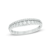 Thumbnail Image 0 of 0.40 CT. T.W. Diamond Double Row Band in 14K White Gold