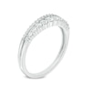 Thumbnail Image 2 of 0.40 CT. T.W. Diamond Double Row Band in 14K White Gold