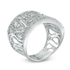 Thumbnail Image 1 of 1.20 CT. T.W. Diamond Loop Design Ring in 10K White Gold