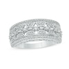 Thumbnail Image 0 of 0.45 CT. T.W. Baguette and Round Diamond Ring in 10K White Gold