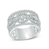 Thumbnail Image 0 of 0.58 CT. T.W. Diamond Circle Link Band in 10K White Gold