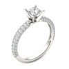 Thumbnail Image 2 of 1.10 CT. T.W. Princess-Cut Diamond Engagement Ring in 14K White Gold