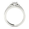 1.00 CT. T.W. Quad Princess-Cut Multi-Diamond Bridal Set in 14K Gold