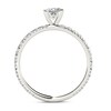 Thumbnail Image 3 of 1.00 CT. T.W. Princess-Cut Diamond Engagement Ring in 14K White Gold