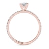 Thumbnail Image 2 of 1.00 CT. T.W. Princess-Cut Diamond Engagement Ring in 14K Rose Gold