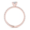 Thumbnail Image 3 of 1.00 CT. T.W. Princess-Cut Diamond Engagement Ring in 14K Rose Gold