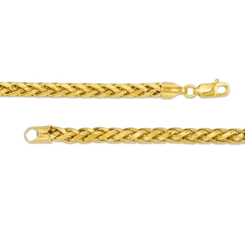 Men's 4.1mm Franco Snake Chain Bracelet in 10K Gold - 8"