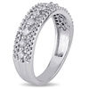 0.50 CT. T.W. Diamond Multi-Row Band in 10K White Gold
