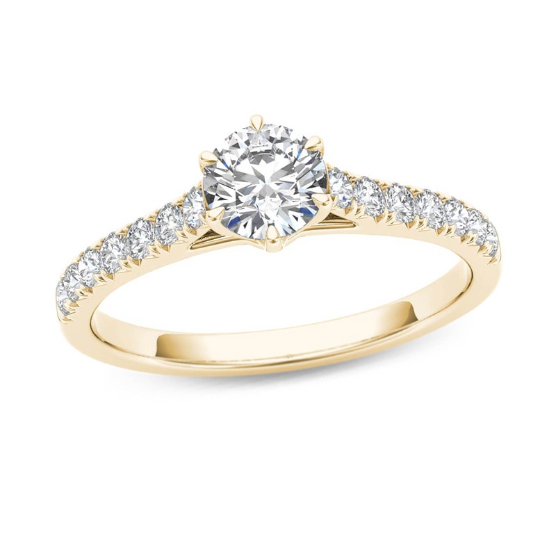 0.75 CT. T.W. Diamond Engagement Ring in 14K Gold|Peoples Jewellers