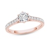 Thumbnail Image 0 of 0.75 CT. T.W. Diamond Engagement Ring in 14K Rose Gold