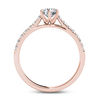 Thumbnail Image 3 of 0.75 CT. T.W. Diamond Engagement Ring in 14K Rose Gold